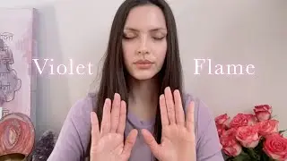 ASMR Violet Flame | 777 | Plucking & Aura Cleansing