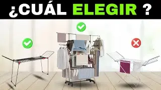 ✅7 Mejores Tendederos de Ropa Plegables [2026] 👕 Extensibles, Verticales, Eléctricos de Amazon
