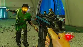 ADVANCED WARFARE ZOMBIES: DESCENT GAMEPLAY! (NO COMMENTARY)