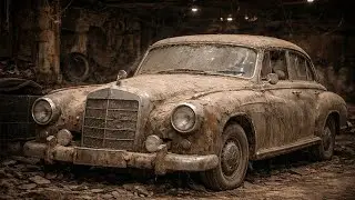 ASMR Classic  Car Restoration | 1955 Mercedes-Benz 300 Full Repair
