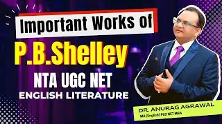 Important works of P.B. Shelley👍/English Literature / Target🎯 UGC NET English✌ #ugcnetenglish