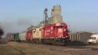 All EMD Trio on Canadian Pacific's Northfield Job
