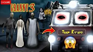 🔴 Live Granny 3 🔥 Horror Game 😱 | First time playing 🧟🏚️😱 | Funny video or commentry 😂
