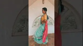 Hip dance 🙈😅😇 #Monisha #Dancevideo #serialshoot #behindthescene #saree