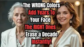 SHOCKING! One COLOR Change Can Take 10 Years Off | Powerful healthy aging Hacks