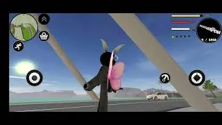 Stickman Spider Rope Hero Gangstar City NEW 