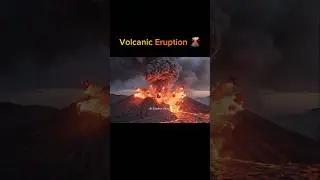 Volcanic Eruption #science #space #sciencefacts #sun #earth #solarsystem  #universe #facts #volcano