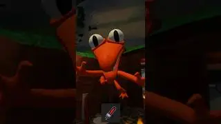Rainbow Friends Orange Monster Jumpscare #rainbowfriends  #roblox #shorts