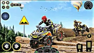 ATV QUAD OPENWORLD OFFROADING|Road Mode|Enjoy The Powe Of ATV Quad Bike 