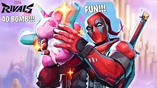 SMOOTH 40 BOMB WITH DEADPOOL... HE IS SO FUN!!!