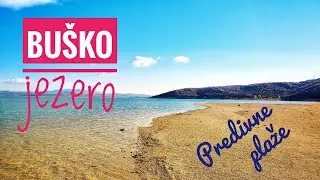 BUŠKO JEZERO: Kraljičin nasip i PREDIVNE PLAŽE nakon povlačenja vode | Rešetarica Livno
