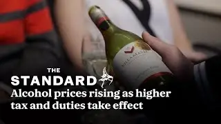 Alcohol prices rising as higher tax and duties take effect