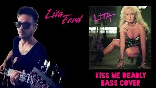 Lita Ford - Kiss Me Deadly (bass cover with Fender Precision Boxer)