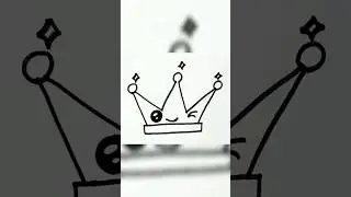 Draw A Crown 👑 Easily #biswaruproy #art #drawing #ytshorts #shorts @BiswarupRoy394