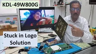 FIXED! Sony Bravia KDL-49W800G STUCK ON LOGO EASY SOLUTION (Common Problem)