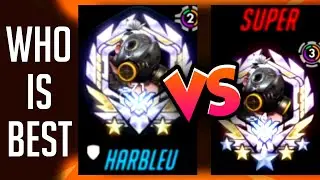 Harbleu VS Super - Who's #1 Roadhog? [ Overwatch Season 32 Top 500 ]
