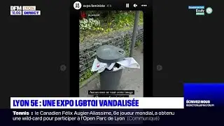 Lyon 5e : une expo LGBTQI vandalis&eacute;e