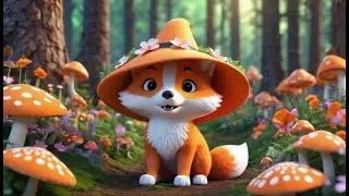 Fuzzy Fox Finds His Hat | Fun Animal Song for Kids | Learn and Sing Along