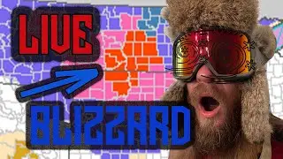 LIVE Blizzard Chase Minneapolis, Minnesota