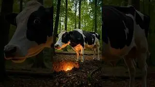 A Cow Saved a Magical Egg&hellip; What Hatched Changed Everything 🥺🦄 | #ai #shorts #emotionalstory