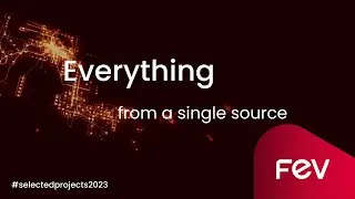FEV T&uuml;rkiye's worldwide selected reference projects 2023 #engineeringpartner  #mobilitysolutions