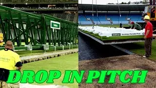 DROP IN PITCH FOR AUS VS PAK TEST | AUS VS PAK DROP IN PITCH