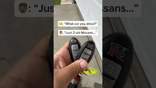I drive 2 Old Nissans 🫠 #cars #nissan #cartrend