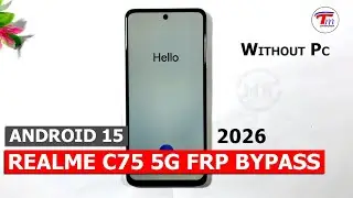 How to Bypass Google Verification on Realme C75 Frp Bypass Android 15 2026