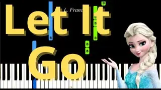 Let It Go (Frozen) - EASY Piano Tutorial