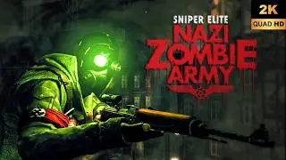 Sniper Elite: Nazi Zombie Army - Longplay, No Commentary [2K 60FPS]