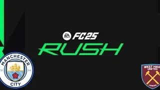 EA Sports FC25 PS5 Slim Gameplay : Manchester City vs West Ham United (FC Rush)