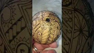 #1258 - Frangipani & Breadfruit - #1 of Samoan Carving (SC) series