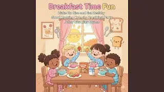 Breakfast Time Fun Wake Up Rise and Eat Healthy Good Morning Crunchy Breakfast Party Johny Bite...