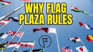 Discovering Doha's UNIQUE Flag Plaza With 119 Embassy Flags