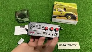 AT-100 Bird Trap Speaker With Bluetooth Connection And Remote Control