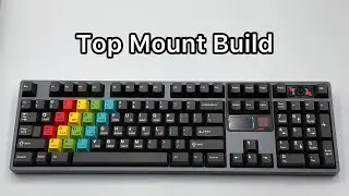 QK101 with AshKeebs Alexandrite on Top Mount typing