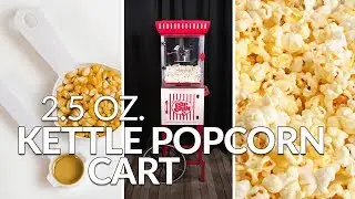PC25RW | 2.5 oz. Popcorn Cart | 48 Inches Tall