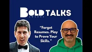 BOLD TALKS: Gianluca Ferremi on Training Human Skills with AI, Gaming & Bold Career Transformation