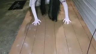 Kayako Saeki cosplay video 1 - Halloween 2022 (