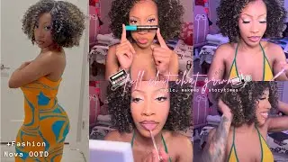 RECORDED AT THE GYM!! 😡 Weight Loss, Spirituality | White Eyeshadow + Fashion Nova Dress Try On 🌷