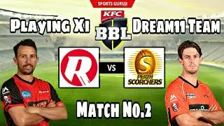 Melbourne Renegades vs Perth Scorchers, BBL 2018-19, Playing Xi, Match Preview and Dream11 Team