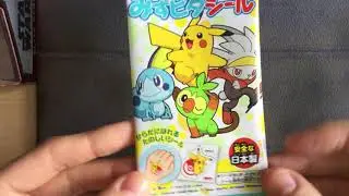 Pokemon Ensky Tattoo Booster Pack Opening