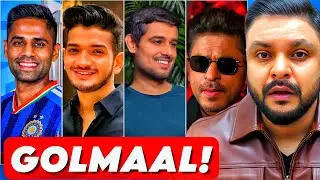 India Pakistan Match | Munawar Faruqui | Dhruv Rathee | Godi Media | SRK | Mr Reaction Wala