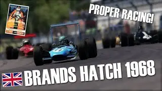 PROPER RACING! | 15 Minutes of Brands Hatch 1968 | Assetto Corsa Gameplay