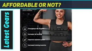 MSPORTS Premium Weighted Vest: The Ultimate Adjustable Training Gear!
