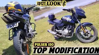 Modified Pulser 150🔥| Simple Modification|PULSER 150&hearts;️