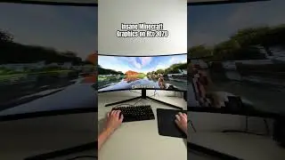 Ultrawide Minecraft 🤯 #shorts #minecraft