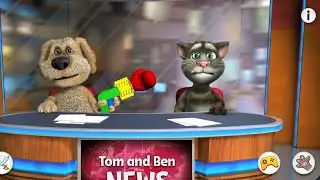 talking tom talking dog ben funny play