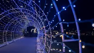 💖Niagara Falls Christmas Lights on | Christmas Walk 2021《4K》