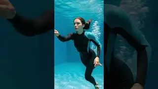 AI Swim Lookbook 🔥 | Underwater Virtual Model | Shorts
